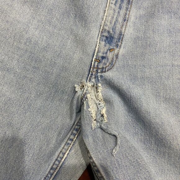 Levi's 560 Comfort Relaxed Fit Vintage 2000 Denim Blue Jeans Mens Size W38 x L32 - Picture 6 of 12